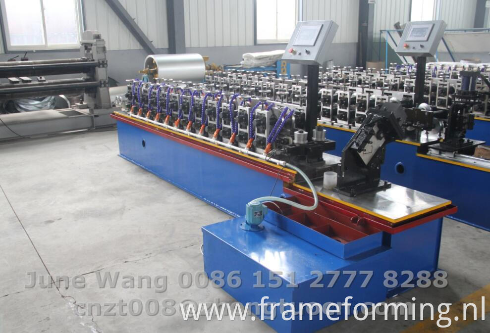 c channel rail making machine